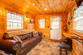 Patio, Fire Pit and Grill Central Sevierville Cabin